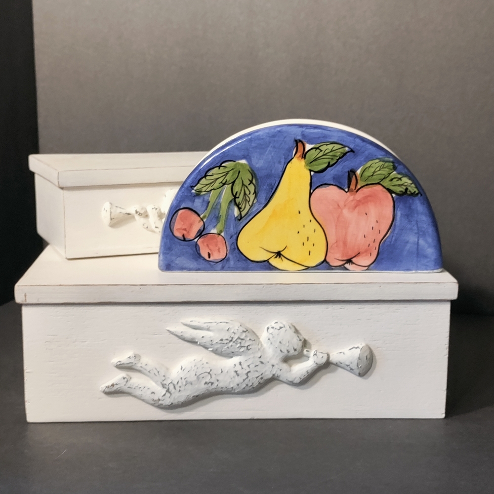 CERAMIC NAPKIN HOLDER⭐